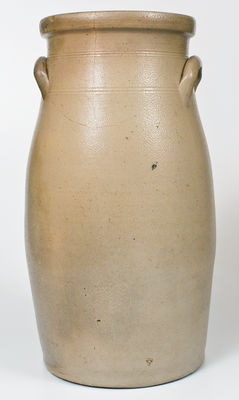 Outstanding 6 Gal. T. HARRINGTON / LYONS Stoneware Starface Churn