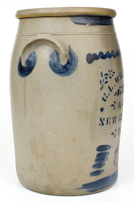 5 Gal. C. L. WILLIAMS / NEW GENEVA, PA Stoneware Jar