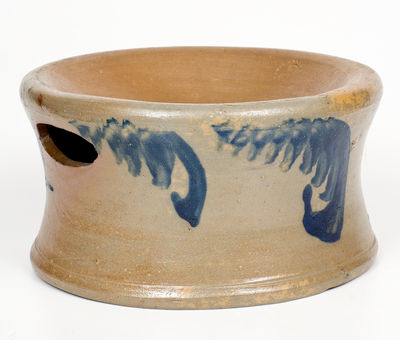 2 Gal. Stoneware Spittoon attrib. David Parr, Jr. / Keesee & Parr, Richmond, VA