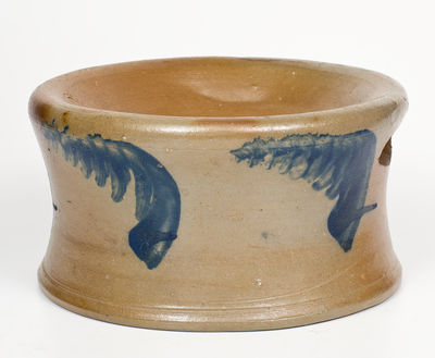 2 Gal. Stoneware Spittoon attrib. David Parr, Jr. / Keesee & Parr, Richmond, VA