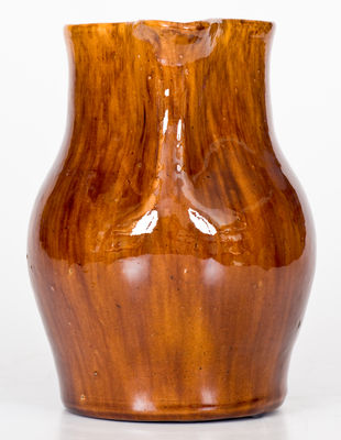 Fine JOHN BELL, Waynesboro, PA Redware Pitcher