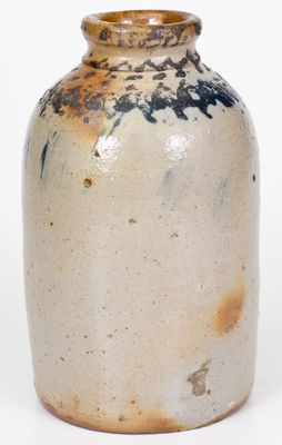 JOHN BELL / WAYNESBORO Stoneware Canning Jar with Sponged Decoration