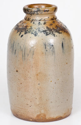 JOHN BELL / WAYNESBORO Stoneware Canning Jar with Sponged Decoration