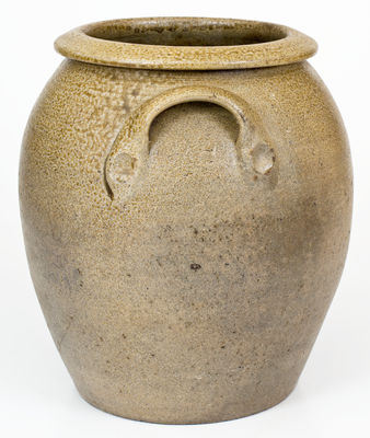 Rare J.A.C. (John A. Craven, Randolph County, NC) 3 Gal. Stoneware Jar