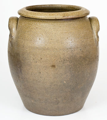 Rare J.A.C. (John A. Craven, Randolph County, NC) 3 Gal. Stoneware Jar