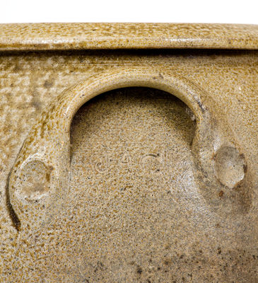 Rare J.A.C. (John A. Craven, Randolph County, NC) 3 Gal. Stoneware Jar