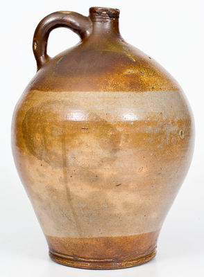 2 Gal. BOSTON Stoneware Jug with Double Iron-Oxide Dip