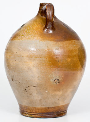 2 Gal. BOSTON Stoneware Jug with Double Iron-Oxide Dip