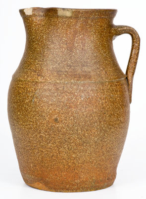 Scarce 1 Gal. C. J. PENLAND, Buncombe County, North Carolina Stoneware Pitcher