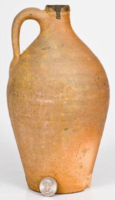 Quart-Sized Stoneware Jug, attributed to Edward Webster, Fayetteville, NC, circa 1820