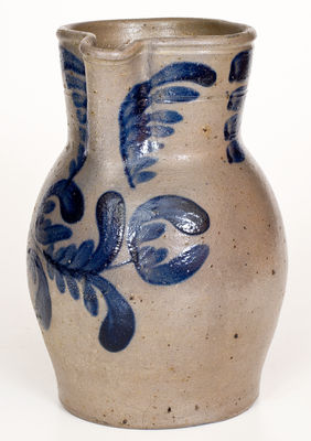 Rare and Fine attrib. G. & A. Black, Somerfield, PA Stoneware Pitcher