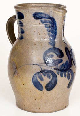 Rare and Fine attrib. G. & A. Black, Somerfield, PA Stoneware Pitcher