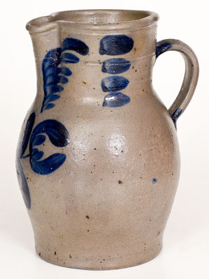 Rare and Fine attrib. G. & A. Black, Somerfield, PA Stoneware Pitcher