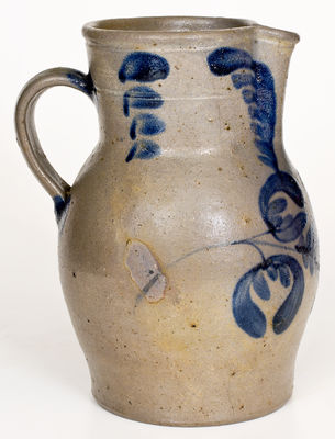 Rare and Fine attrib. G. & A. Black, Somerfield, PA Stoneware Pitcher