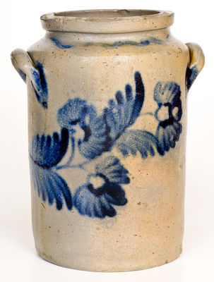 Rare and Fine Small-Sized Baltimore Stoneware Water Cooler