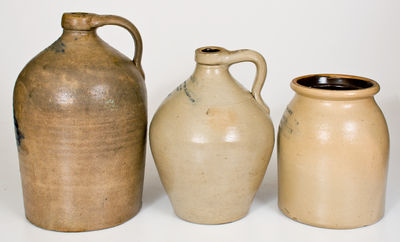 Lot of Three: New York State Advertising Jugs