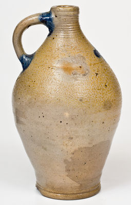 Fine Quart Stoneware Jug, Northeastern U.S., late 18th / early 19th century