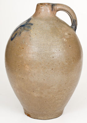 3 Gal. Stoneware Jug w/ Cobalt Decoration, Manhattan, early 19th century