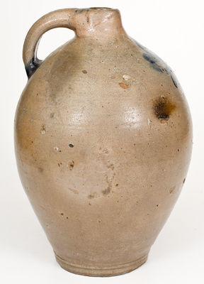 3 Gal. Stoneware Jug w/ Cobalt Decoration, Manhattan, early 19th century