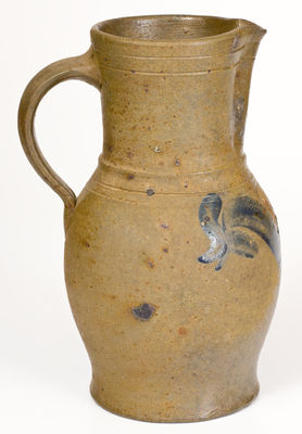 Half-Gallon Stoneware Pitcher attrib. J.M. Hickerson