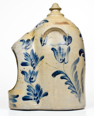 Exceptional 2 Gal. Stoneware Chick Waterer, attrib. Richard C. Remmey, Philadelphia, PA