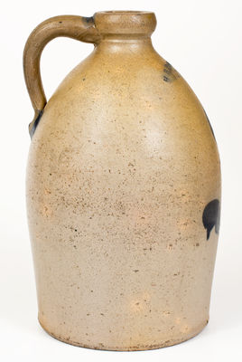 1 Gal. H. B. PFALTZGRAFF / YORK, PA Stoneware Jug with Floral Decoration