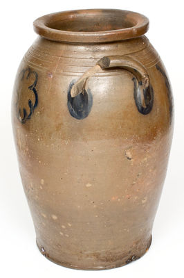 4 Gal. Stoneware Jar att. Stephen B. Sweeney, James River Region, Virginia