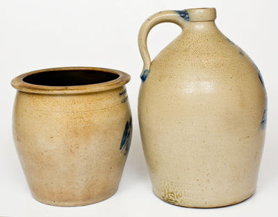 Lot of Two: COWDEN & WILCOX / HARRISBURG, PA Stoneware