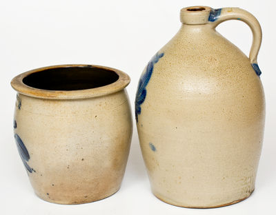 Lot of Two: COWDEN & WILCOX / HARRISBURG, PA Stoneware