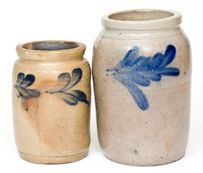 Lot of Two: Remmey (Philadelphia, PA) Stoneware Jars