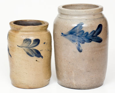 Lot of Two: Remmey (Philadelphia, PA) Stoneware Jars