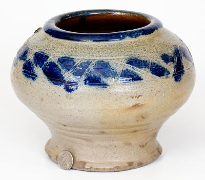 Stoneware Vase attrib. J. H. Owen, Moore County, NC, early 20th century