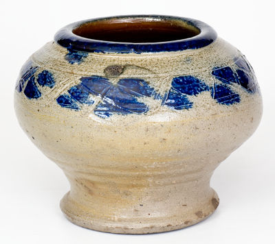 Stoneware Vase attrib. J. H. Owen, Moore County, NC, early 20th century