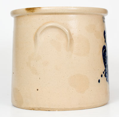 F. B. NORTON & CO. / WORCESTER, MASS. Stoneware Parrot Crock