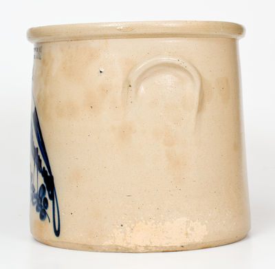 F. B. NORTON & CO. / WORCESTER, MASS. Stoneware Parrot Crock