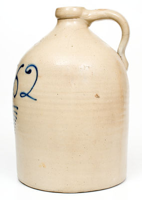 Rare R. O'CONNELL / ALBANY 1862 Stoneware Jug