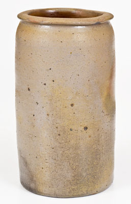 Rare I. THOMAS, Maysville, KY Stoneware Jar, circa 1840