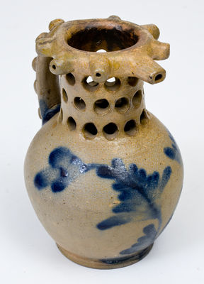 Exceedingly Rare Richard Remmey, Philadelphia, Stoneware Puzzle Mug