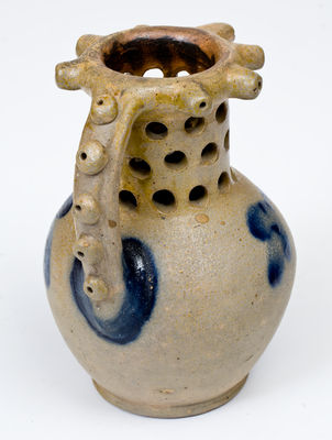 Exceedingly Rare Richard Remmey, Philadelphia, Stoneware Puzzle Mug