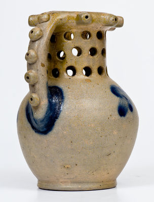 Exceedingly Rare Richard Remmey, Philadelphia, Stoneware Puzzle Mug