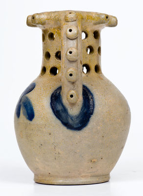 Exceedingly Rare Richard Remmey, Philadelphia, Stoneware Puzzle Mug