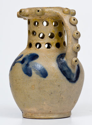 Exceedingly Rare Richard Remmey, Philadelphia, Stoneware Puzzle Mug