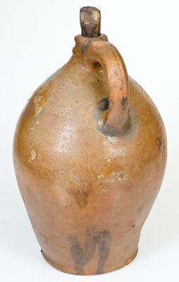 C. CROLIUS / MANUFACTURER / MANHATTAN-WELLS / NEW-YORK Stoneware Jug