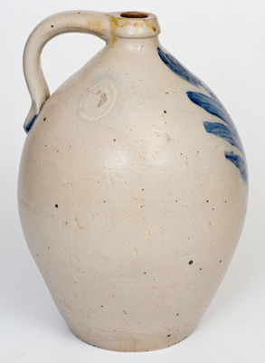 New Jersey Stoneware Jug w/ Tulip Design