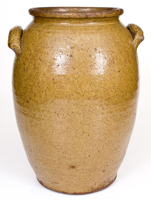 Attrib. Rich Williams, Gowensville area, Greenville County, SC Alkaline-Glazed Stoneware Jar