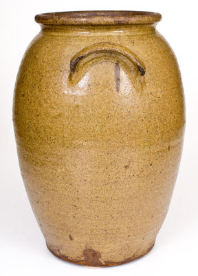 Attrib. Rich Williams, Gowensville area, Greenville County, SC Alkaline-Glazed Stoneware Jar