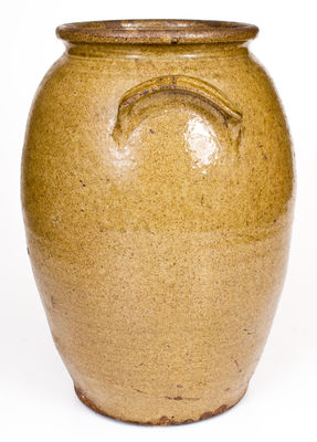 Attrib. Rich Williams, Gowensville area, Greenville County, SC Alkaline-Glazed Stoneware Jar