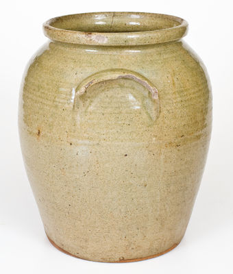 Upstate South Carolina Alkaline-Glazed Stoneware Jar, possibly Rich Williams, Greenville County