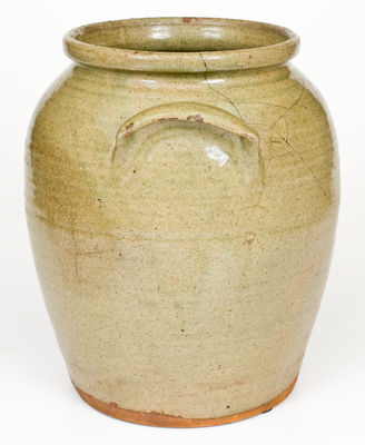 Upstate South Carolina Alkaline-Glazed Stoneware Jar, possibly Rich Williams, Greenville County