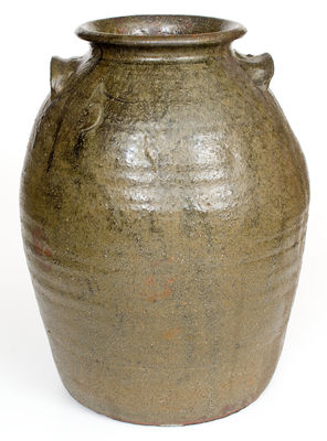 Upstate South Carolina Alkaline-Glazed Stoneware Jar, possibly S.C. Dickson, Greenville County